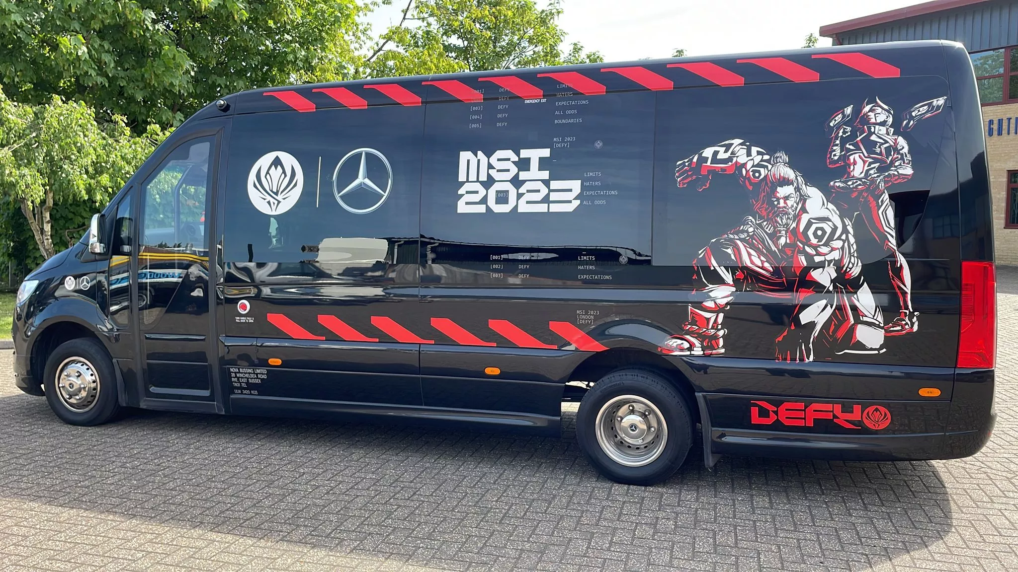 Branding Vinyl Wraps & Promotional Coach Hire from Nova Bussing